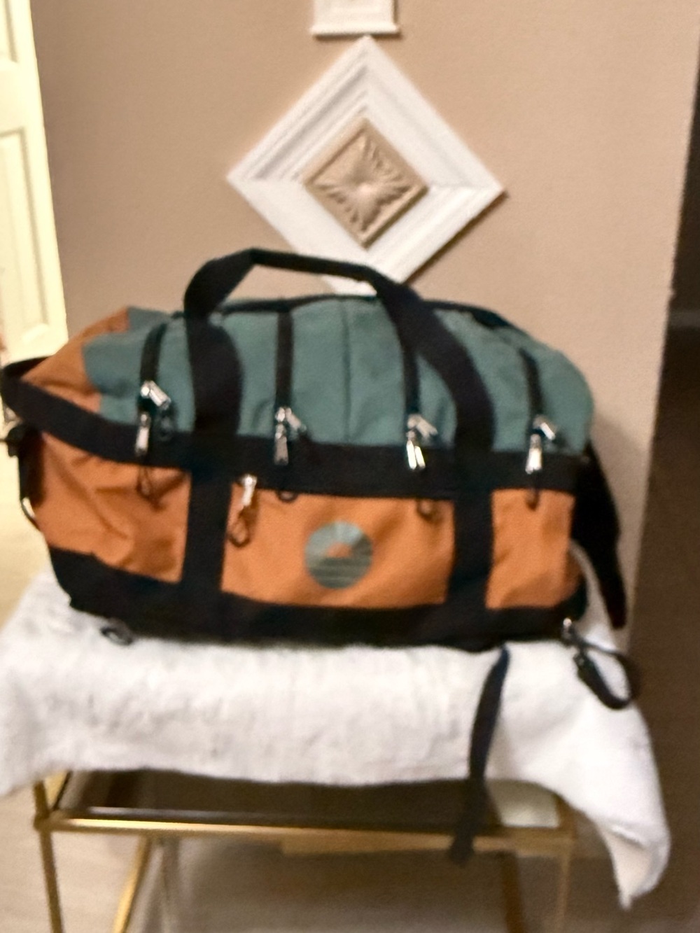 TOBIQ Men's Duffel Bag with Removable Shoulder Strap